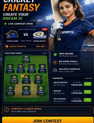 Hero11 (hero11) fantasy cricket & matchday visual 3